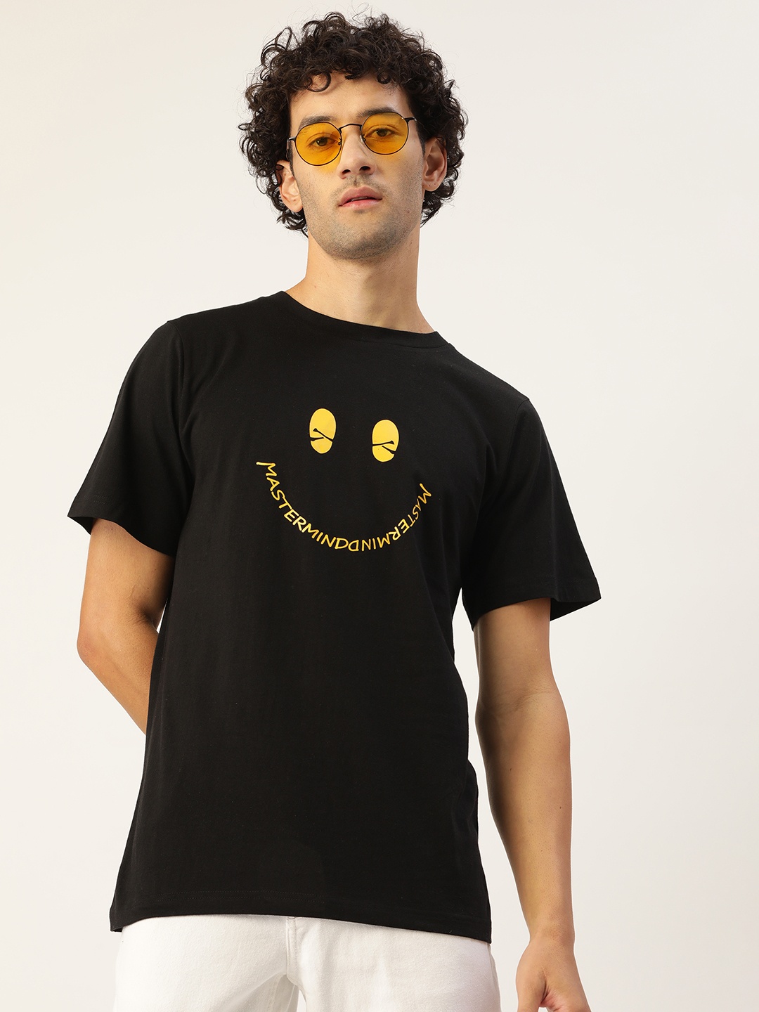 

Kook N Keech Graphic Printed T-shirt, Black