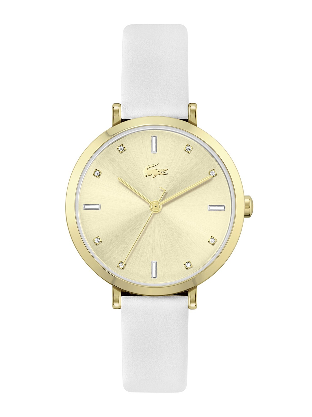 

Lacoste Women Leather Straps Analogue Watch 2001252, Gold