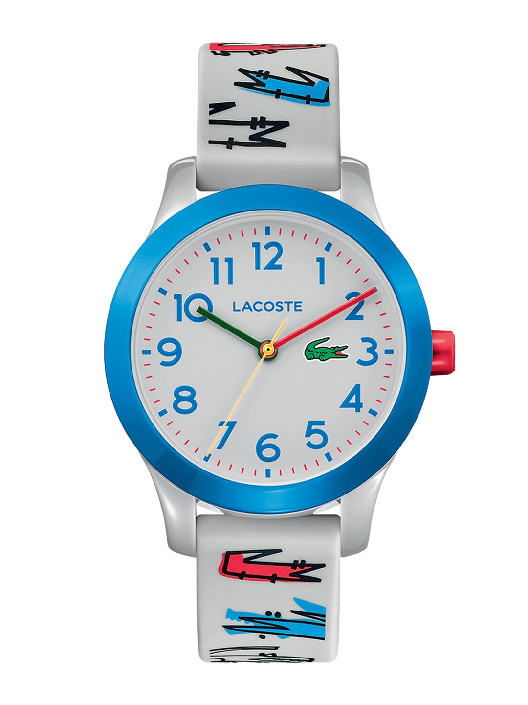 

Lacoste Kids Brass Dial & Silicon Straps Analogue Watch 2030021, Grey