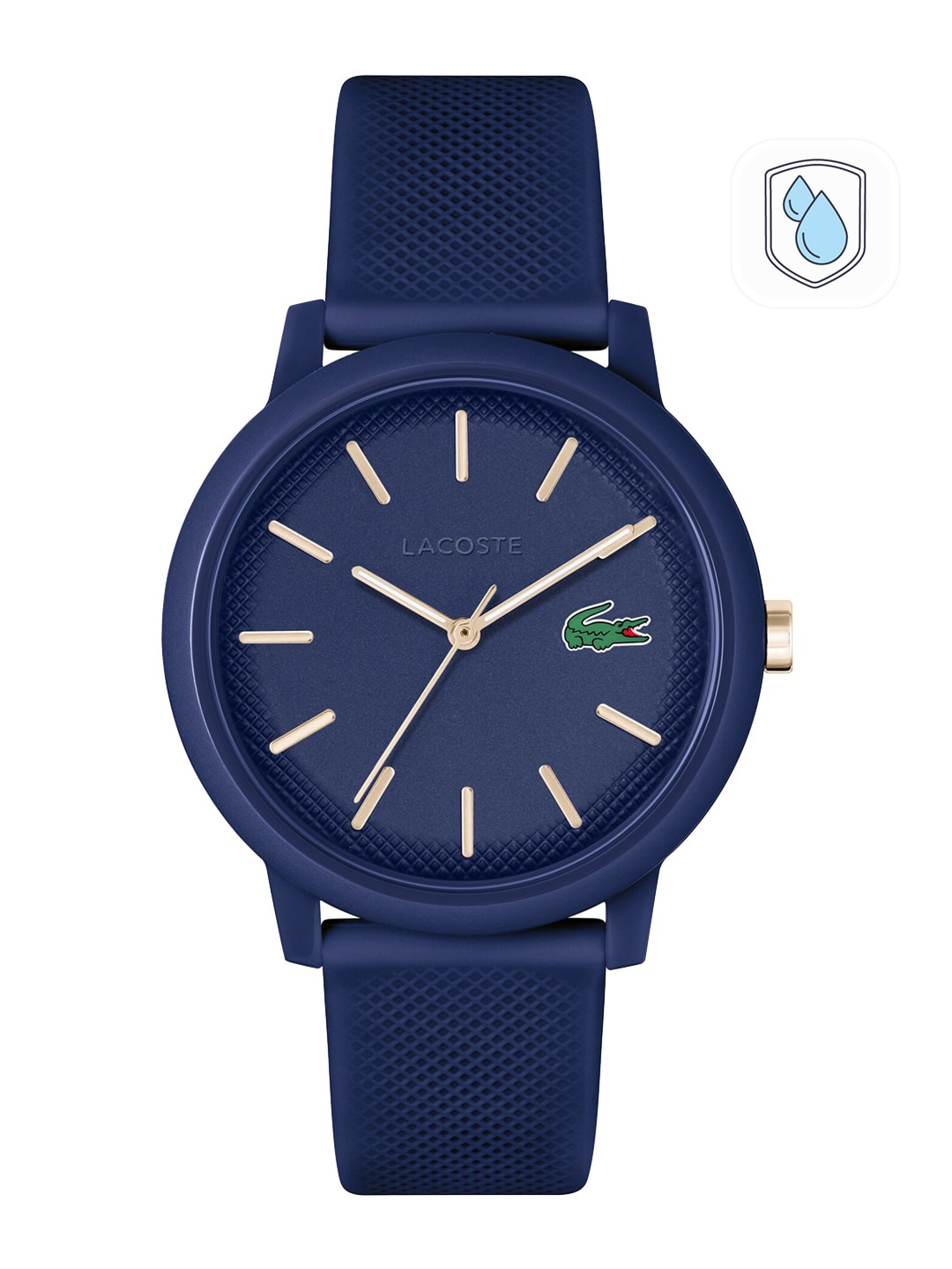 

Lacoste Men Brass Dial & Straps Analogue Watch 2011234, Blue