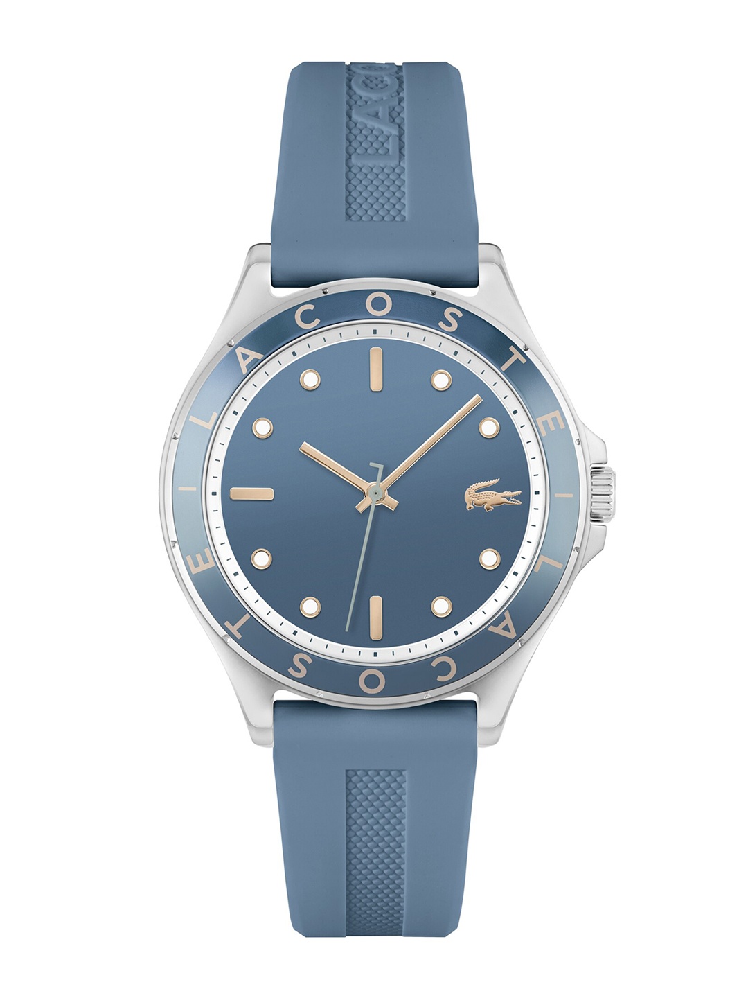 

Lacoste Women Brass Dial & Regular Straps Analogue Watch 2001267, Blue