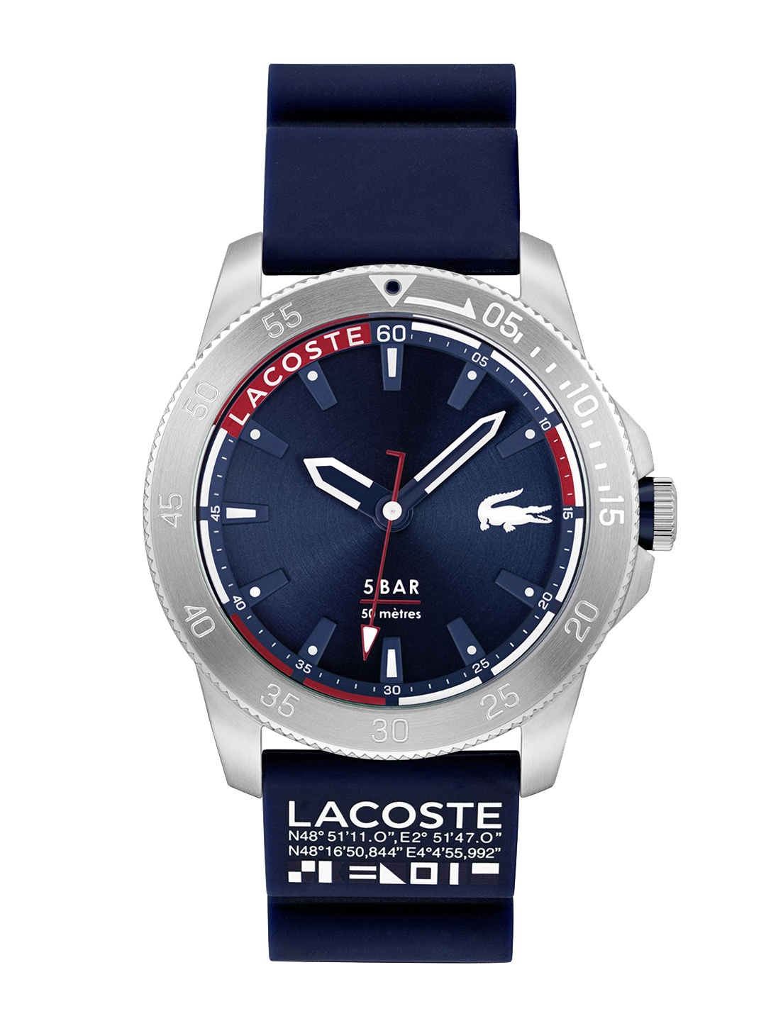 

Lacoste Men Straps Analogue Watch 2011202, Blue