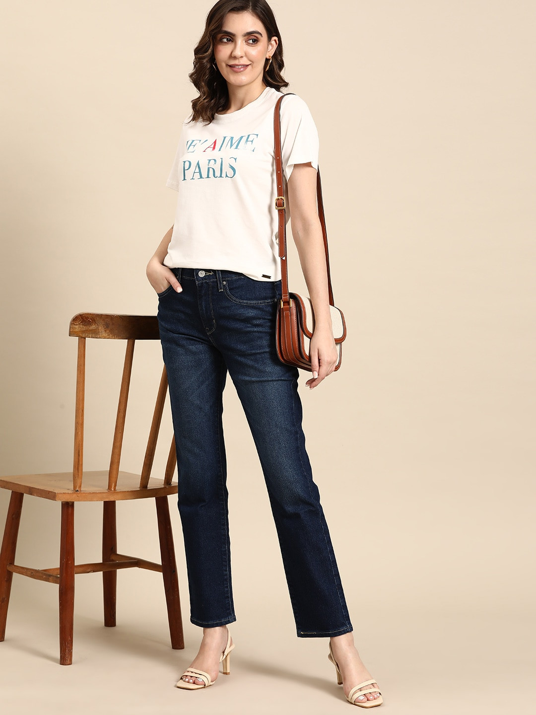 

all about you Typography Printed Pure Cotton T-shirt, Off white