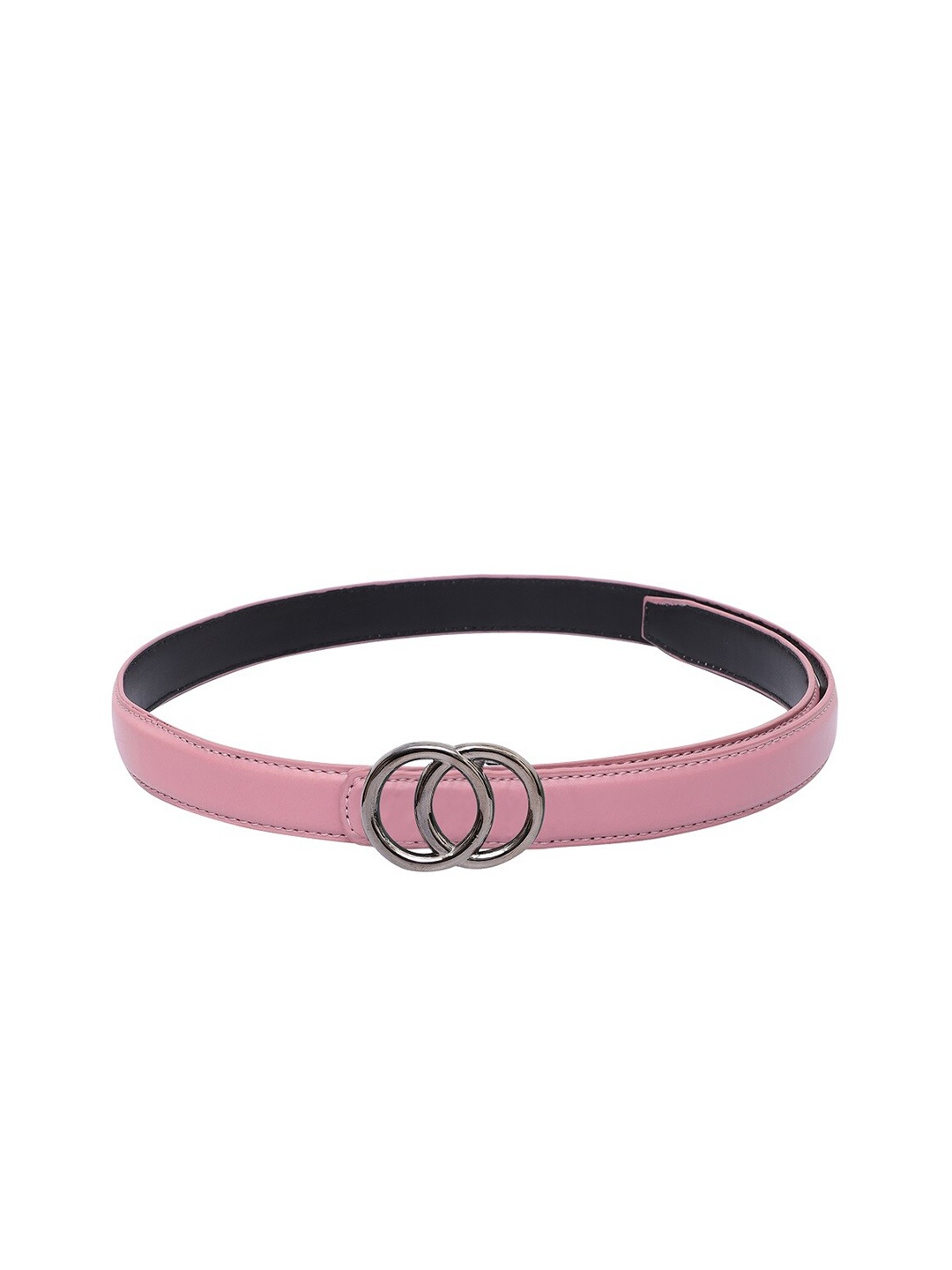 

thickskin Girls Solid Push Pin Slim Belt, Pink