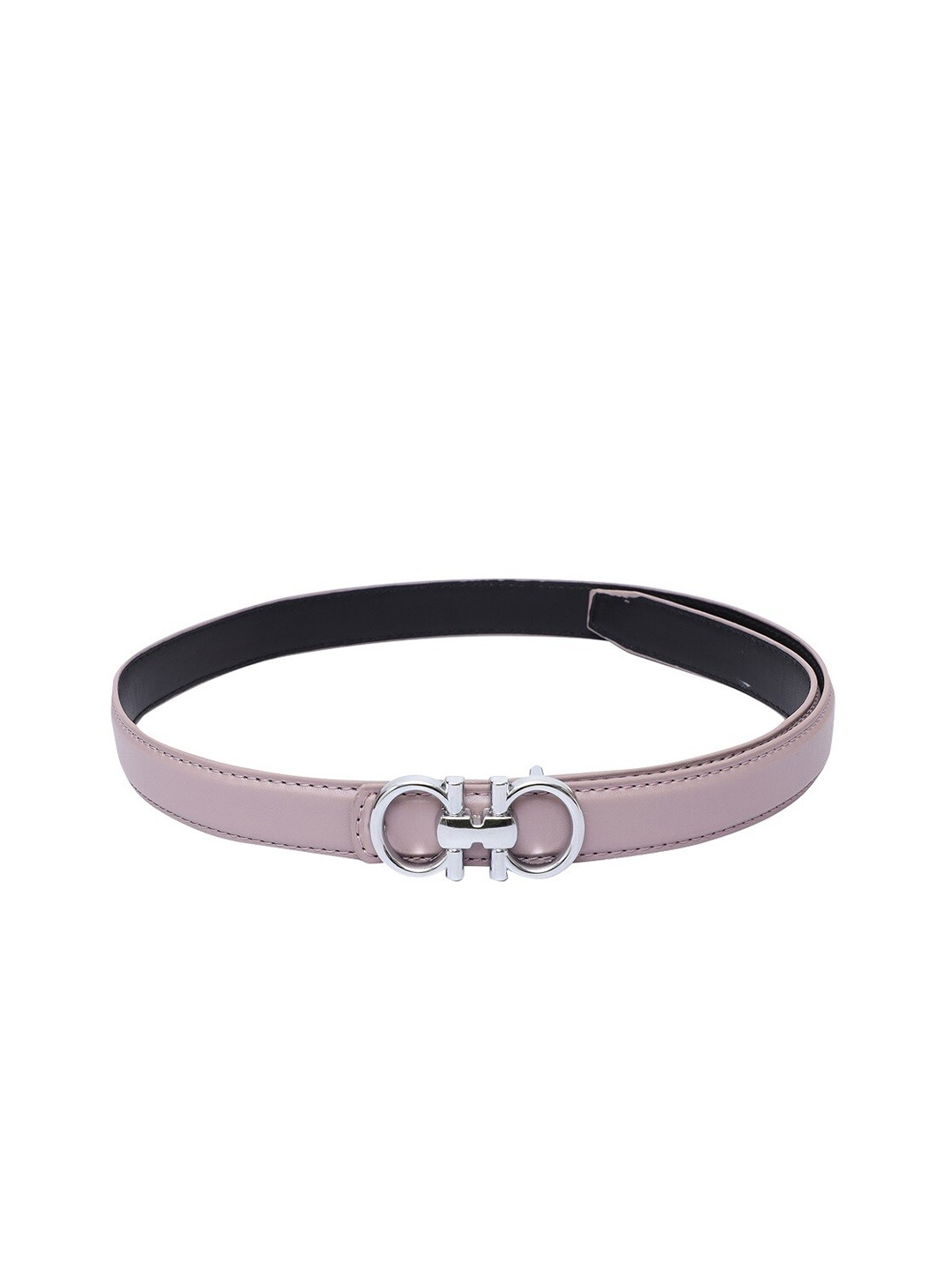 

thickskin Girls Solid Push Pin Slim Belt, Mauve
