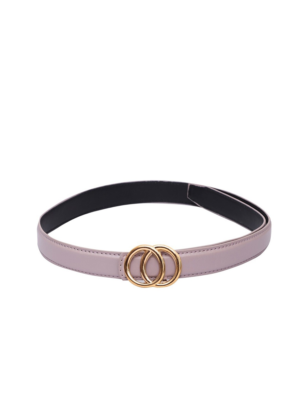 

thickskin Girls Solid Push Pin Slim Belt, Mauve
