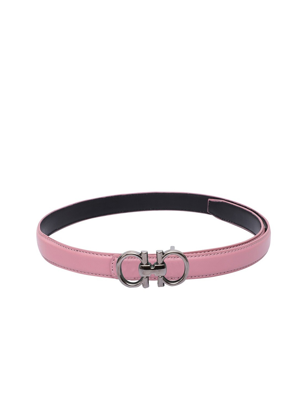 

thickskin Girls Solid Push Pin Slim Belt, Pink