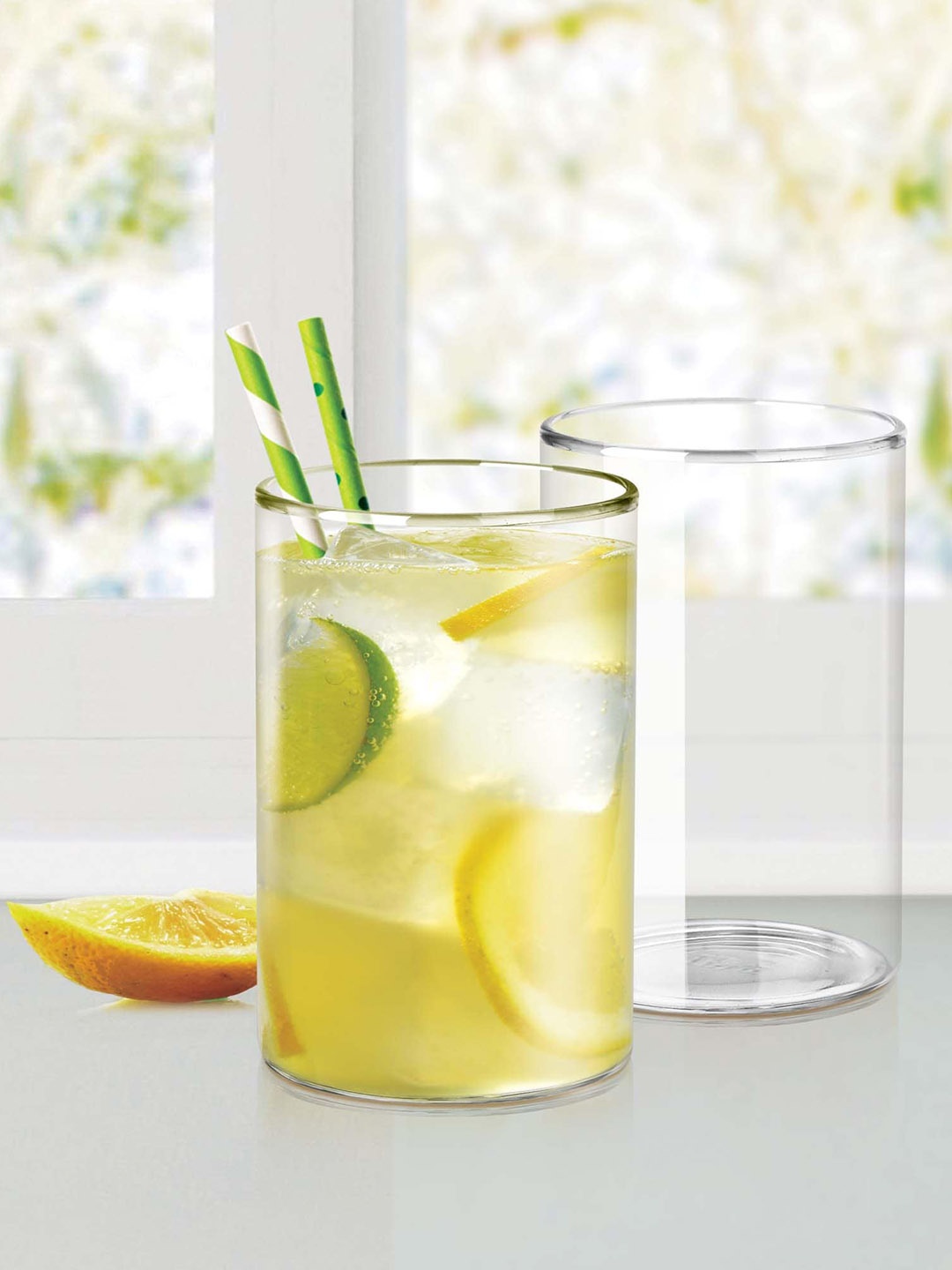 

Treo Borosilicate Vector 6-Pcs Transparent Glass Tumbler 340 ML Each