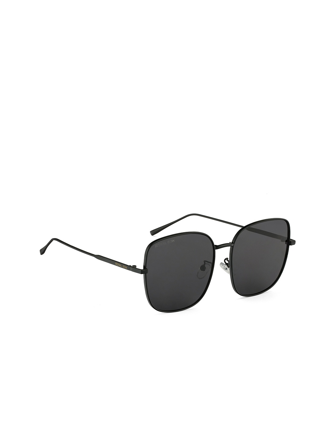 

ROYAL SON Women Oversized Sunglasses with UV Protected Lens- CHI00102-C3-R1, Black