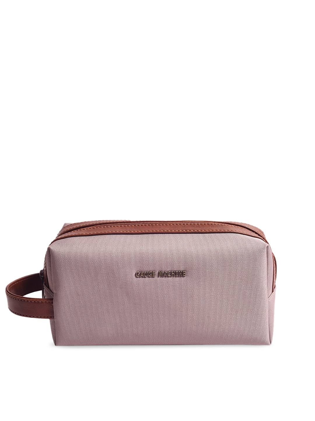 

Gauge Machine Beige Multipurpose Pouch