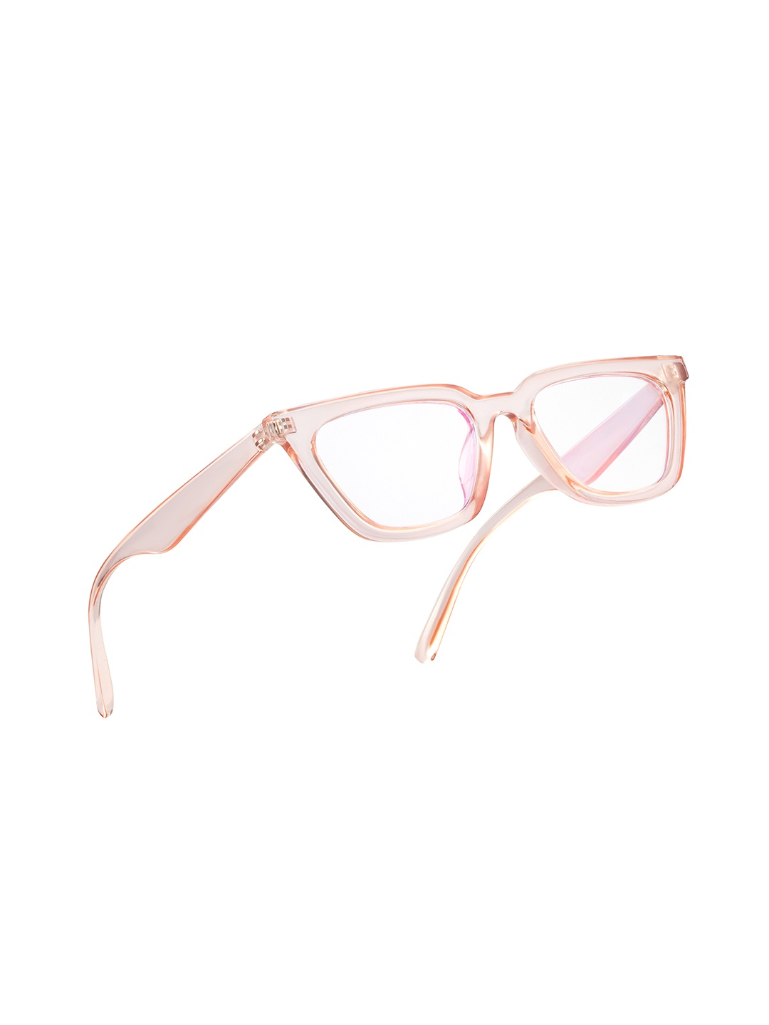 

ROYAL SON Full Rim Square Sunglasses with UV Protected Lens CHI00126-C3-R1, Transparent
