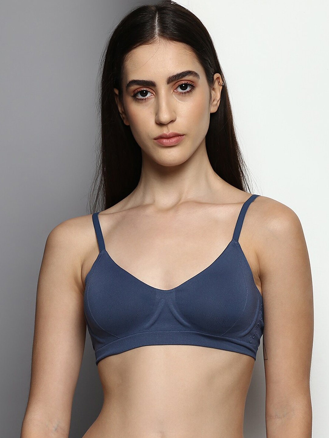 

Calvin Klein Underwear Lightly Padded Bralette Bra, Blue