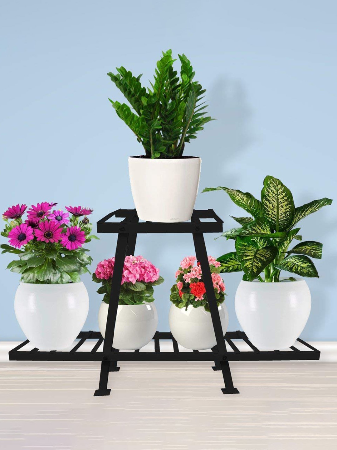 

TRUSTBASKET Black Cosmo Plant Stand