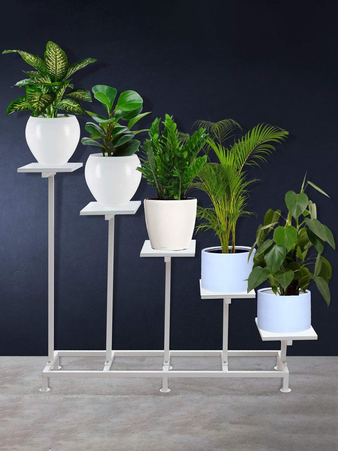 

TRUSTBASKET Unicorn White Planter Stand