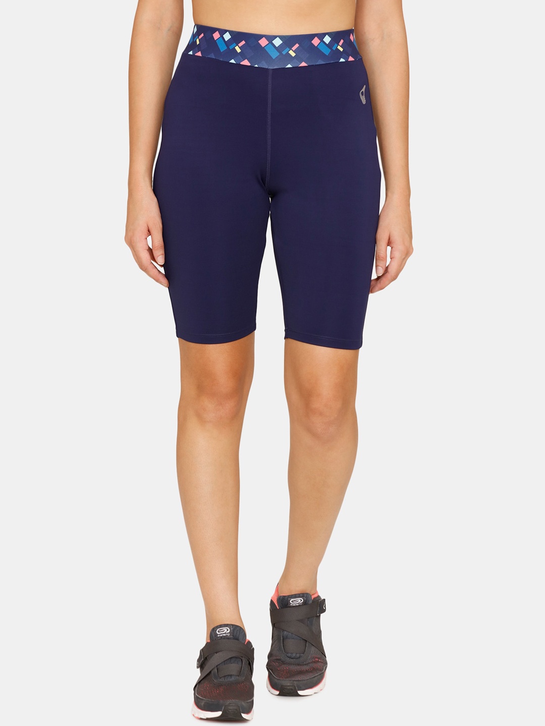 

Zelocity by Zivame Women Training or Gym Sports Shorts, Blue