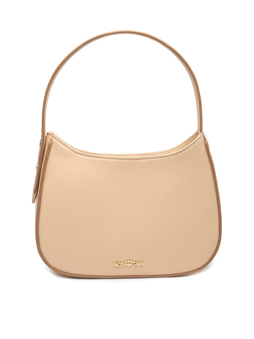 

AQUATAN One Handle Structured Handheld Bag, Beige