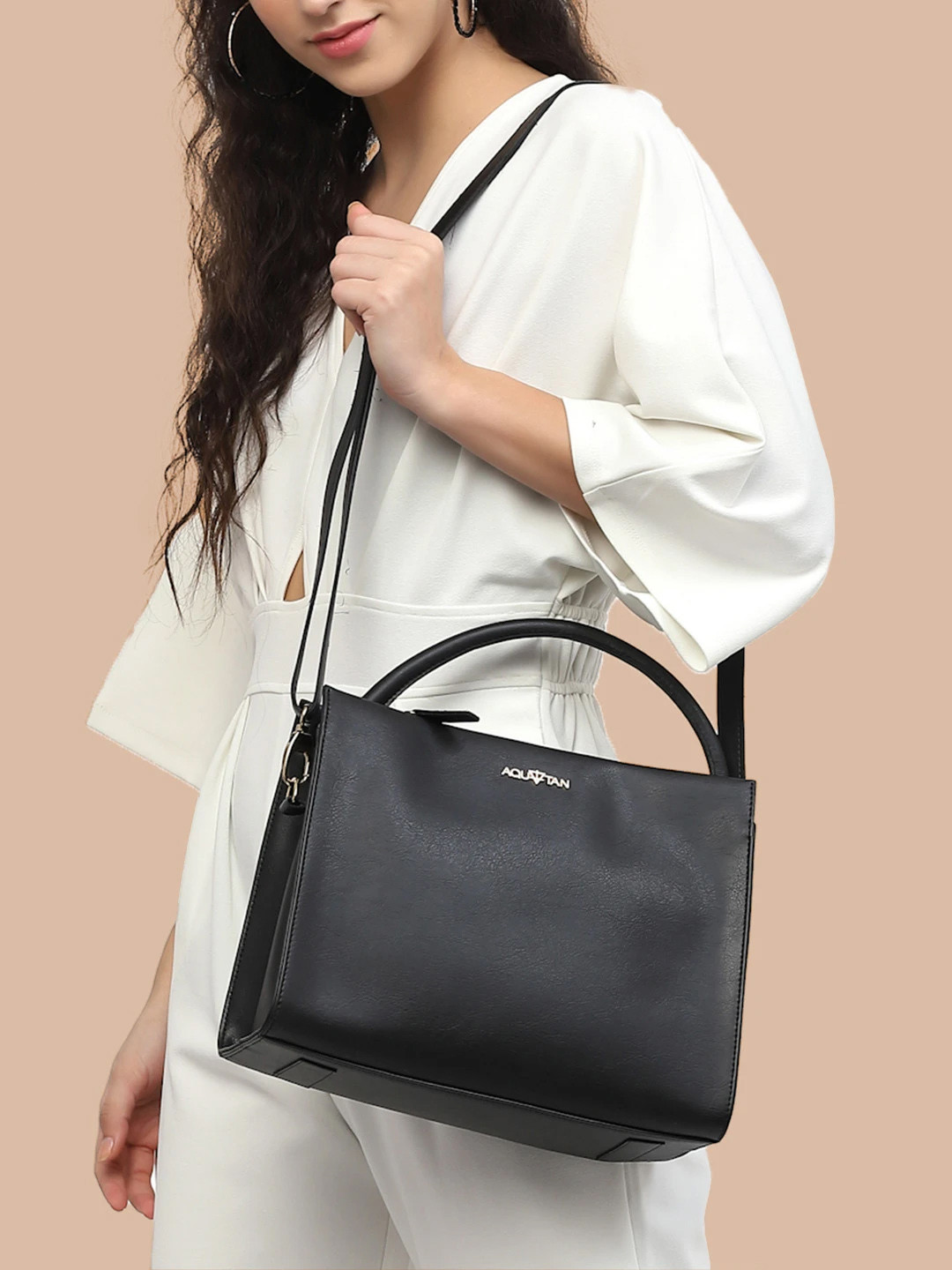 AQUATAN PU Structured Handheld Bag