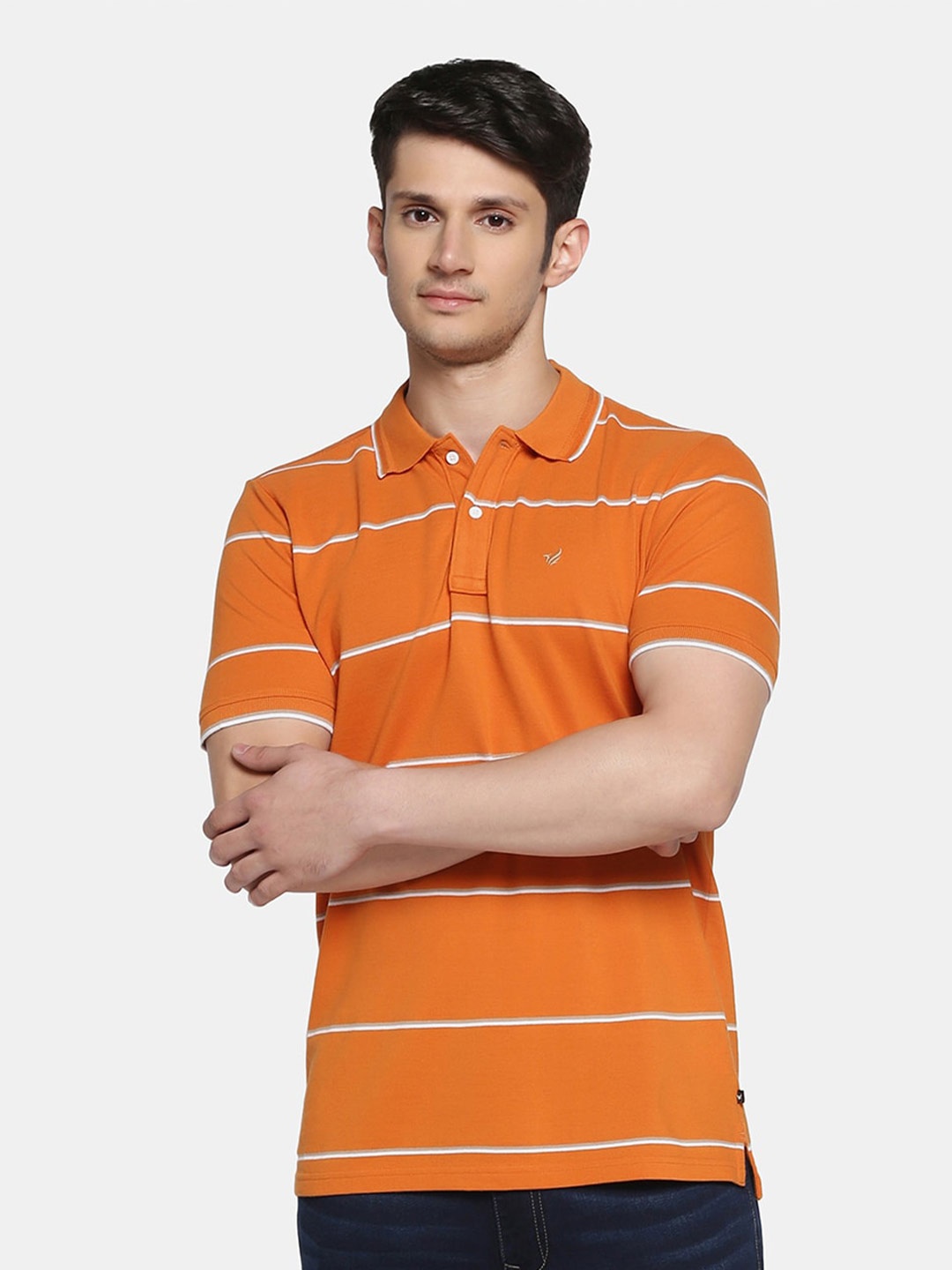 

Blackberrys Men Mercerized Polo Tshirt, Orange