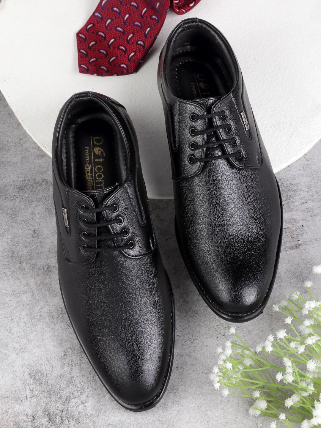 

Action Men Lace-Up Formal Derbys, Black