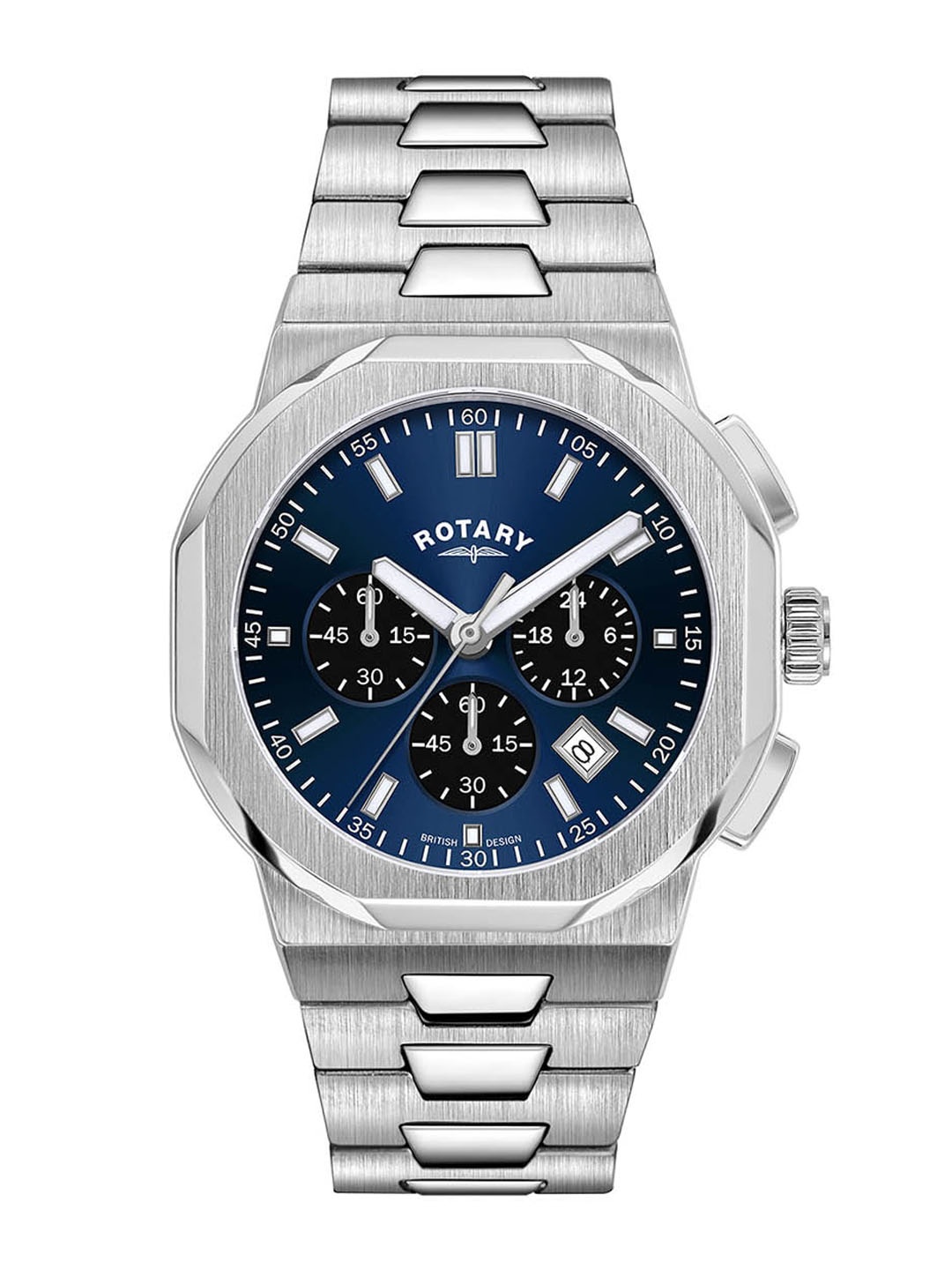 

Rotary Women Bracelet Style Straps Analogue Watch GB05450 05, Blue