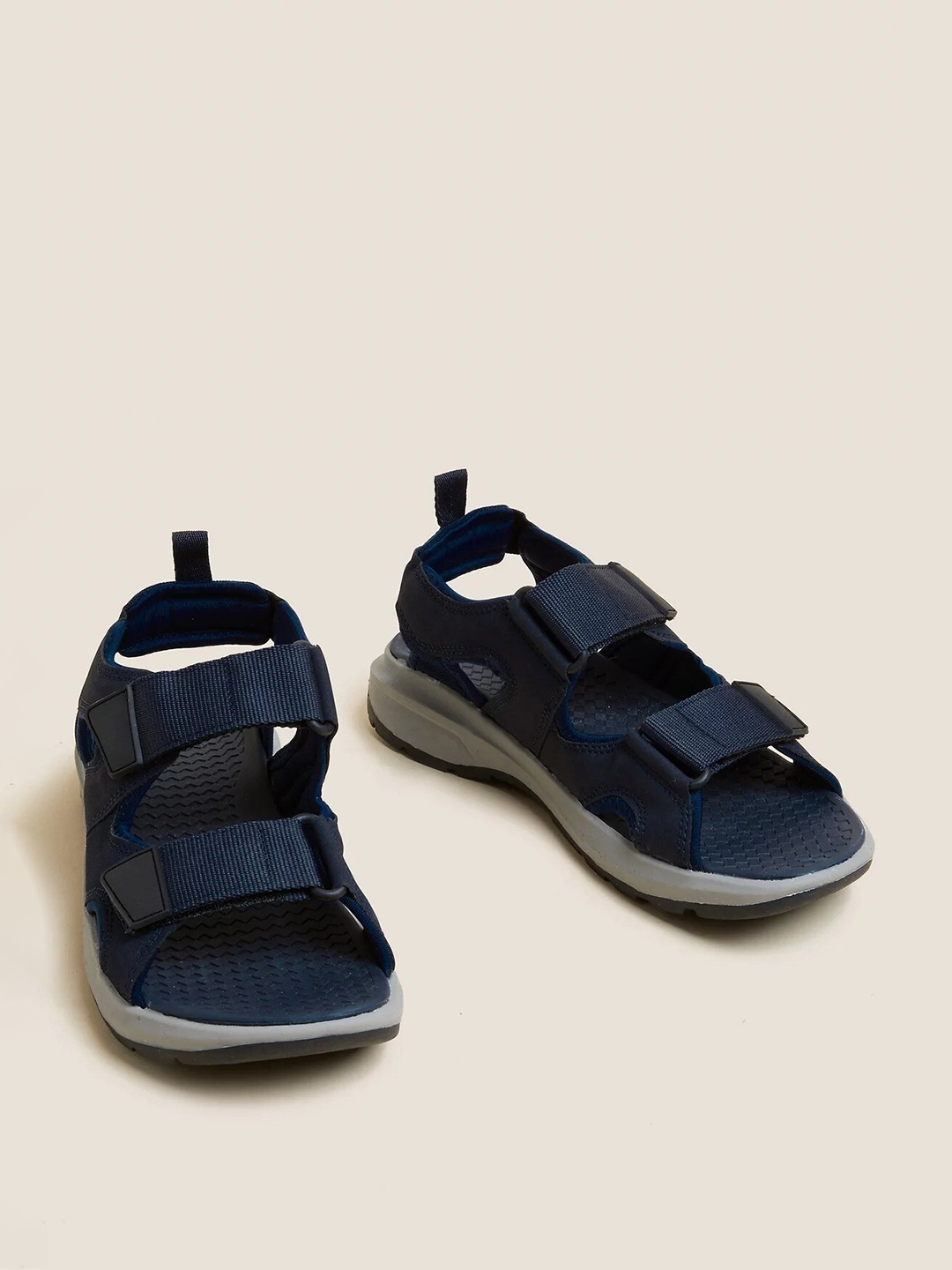 

Marks & Spencer Men Synthetic Sports Sandals, Navy blue