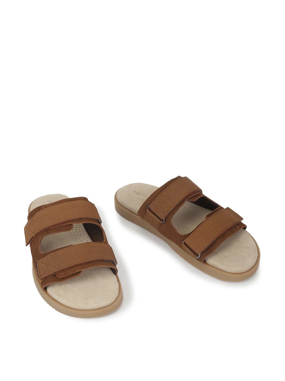 

Marks & Spencer Men Leather Comfort Sandals, Tan