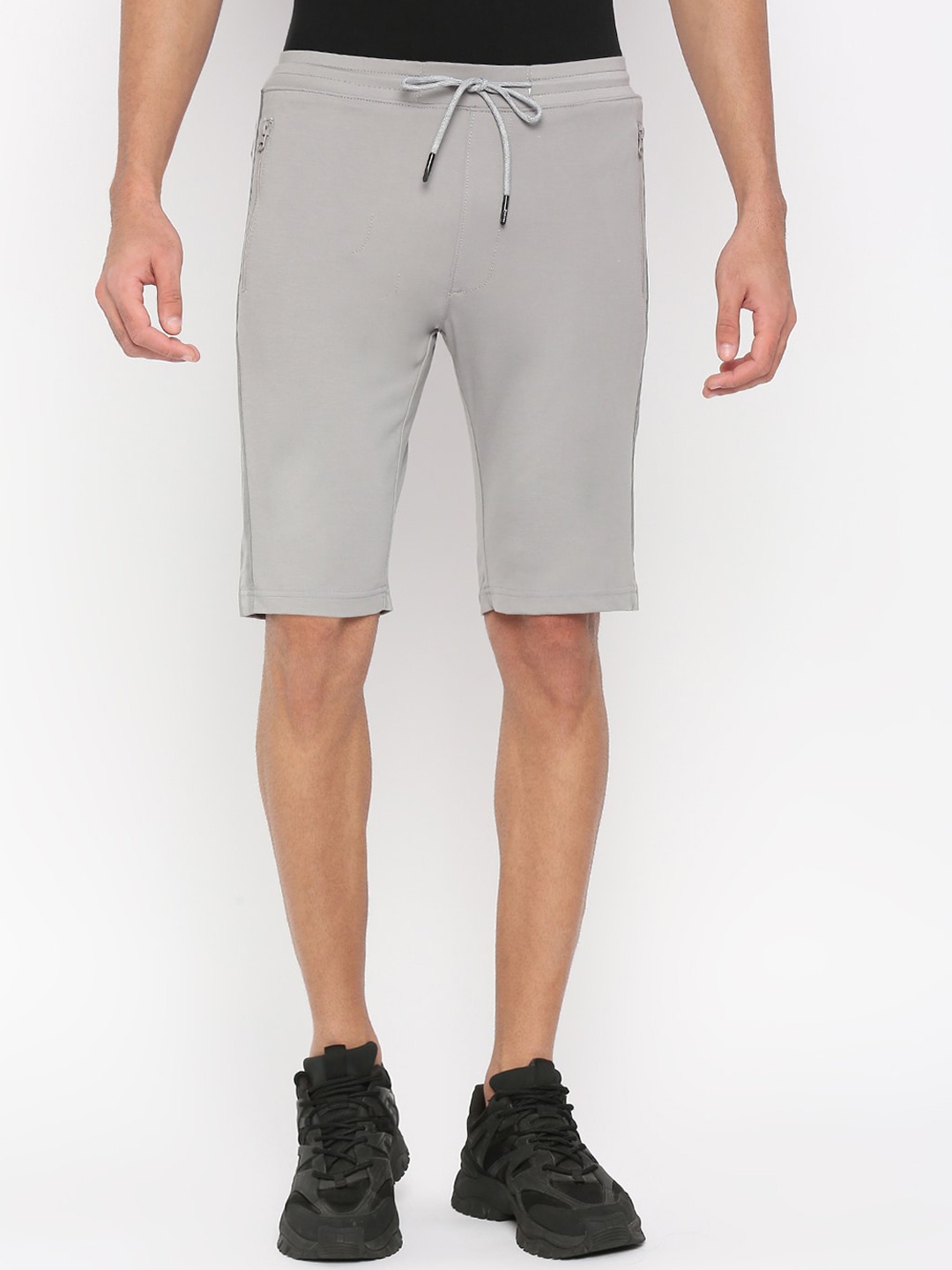 

beevee Men Regular Fit Sports Shorts, Grey