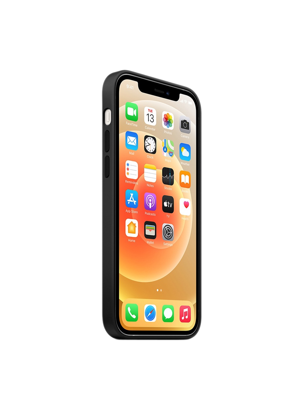 

TREEMODA iPhone 12 Pro Back Case, Black