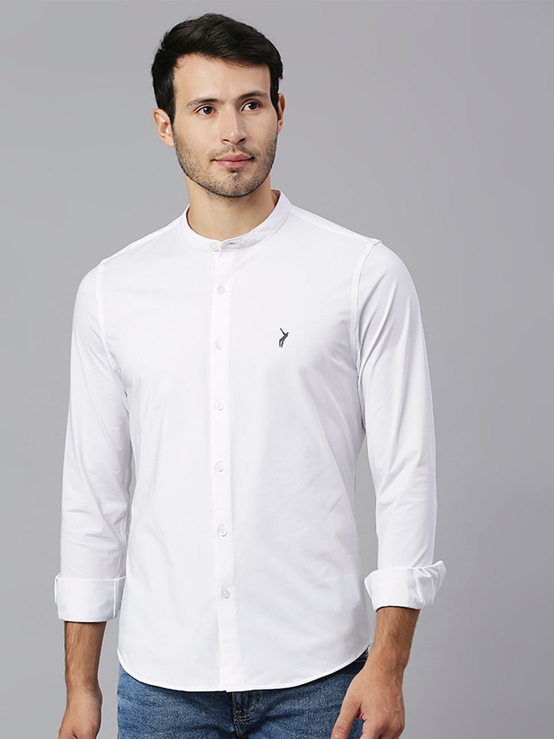 

Thomas Scott Classic Slim Fit Casual Shirt, White