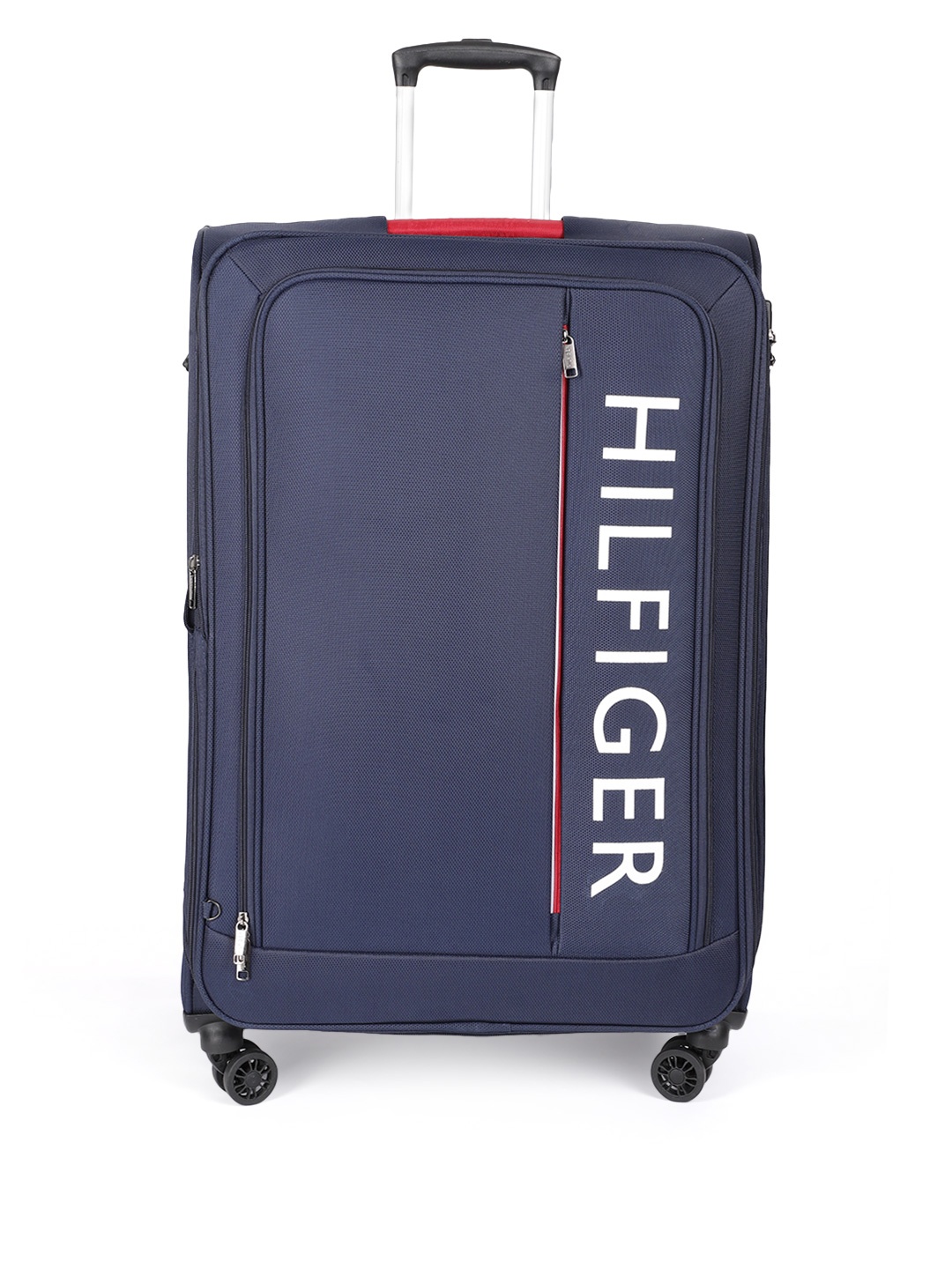 

Tommy Hilfiger Unisex Brand Logo Printed Trolley Bag 105L, Navy blue