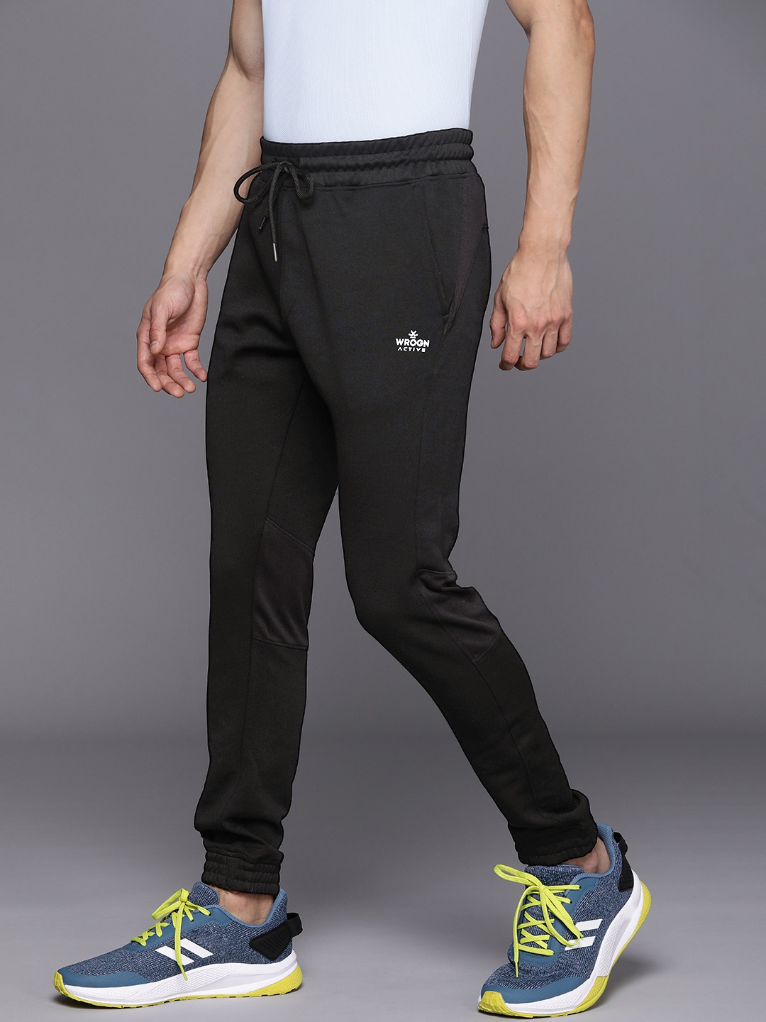 

WROGN ACTIVE Men Dry Pro Sports Jogger, Black