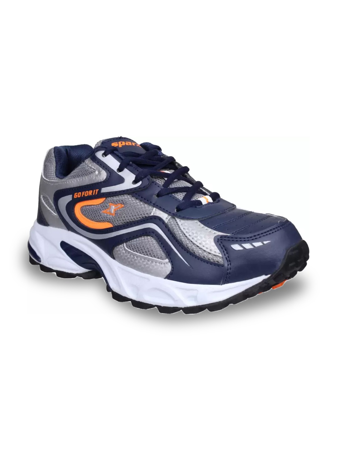 

Sparx Men Mesh Running Non-Marking Shoes, Navy blue