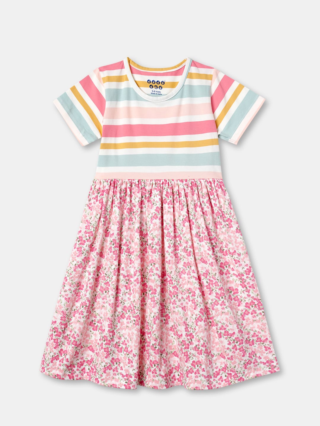 

ZION Pink Floral Dress