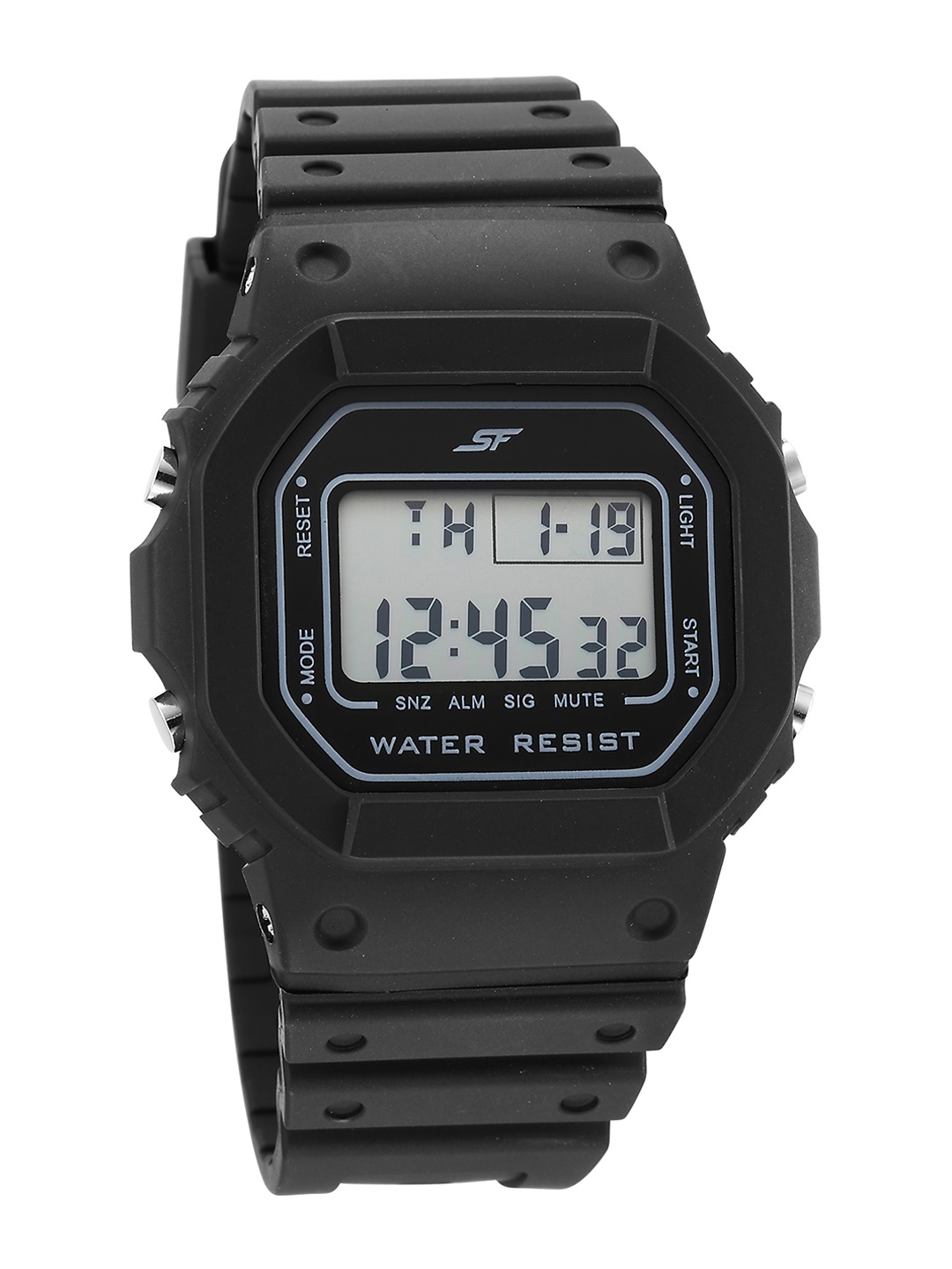 

Sonata Bracelet Style Straps Digital Watch 77122PP02, Black