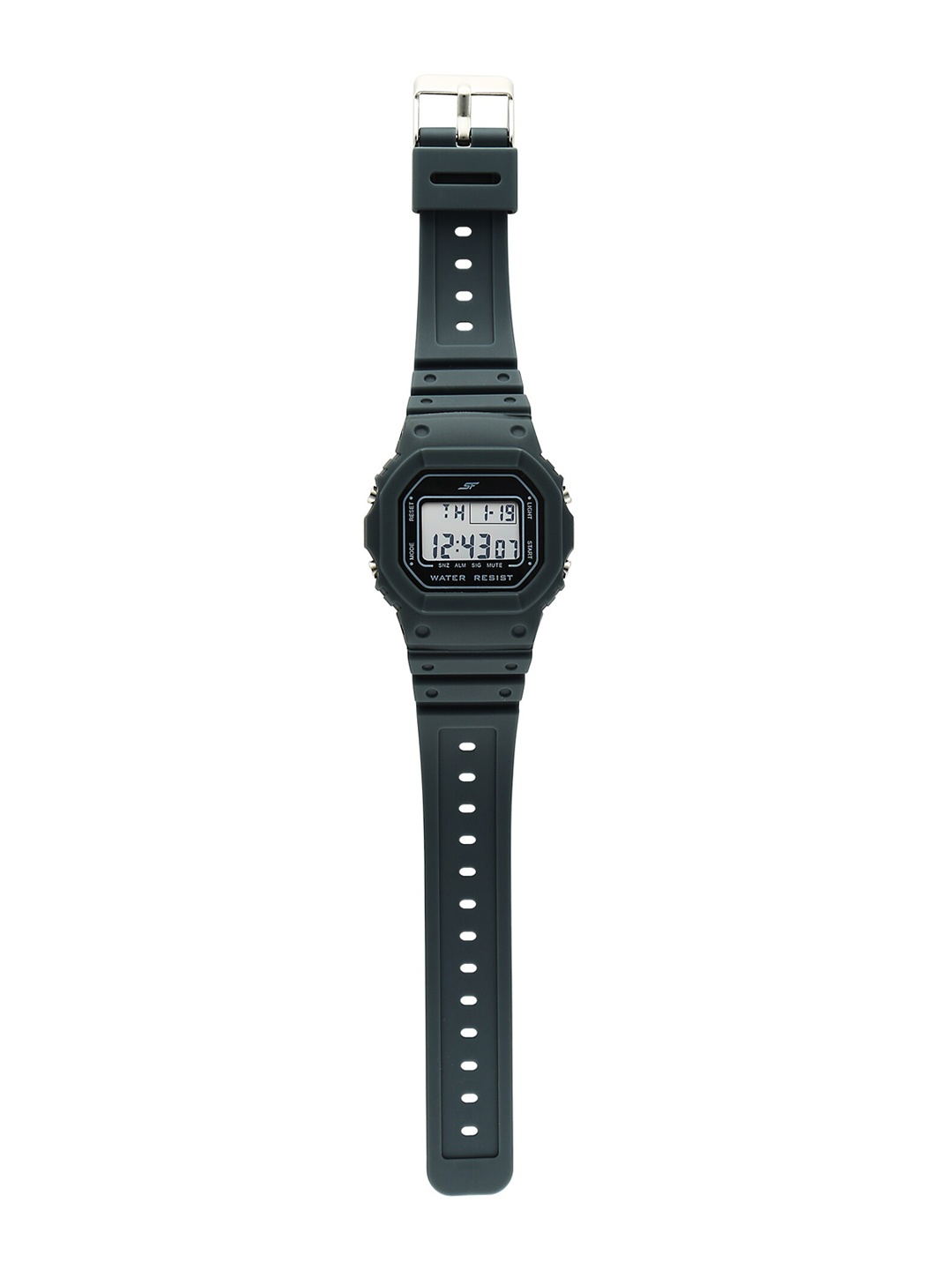 

Sonata Unisex Grey Dial & Bracelet Style Straps Digital Watch 77122PP01