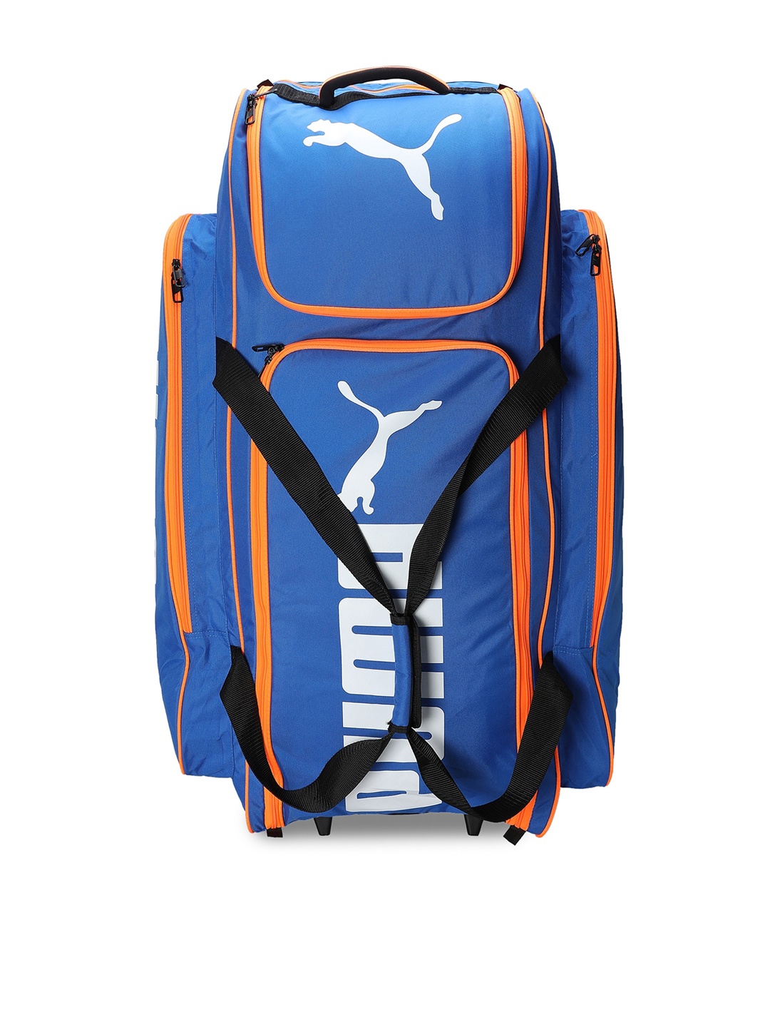 

Puma Cricket Wheelie Brand Logo-Printed Cricket Kit Bag, Blue