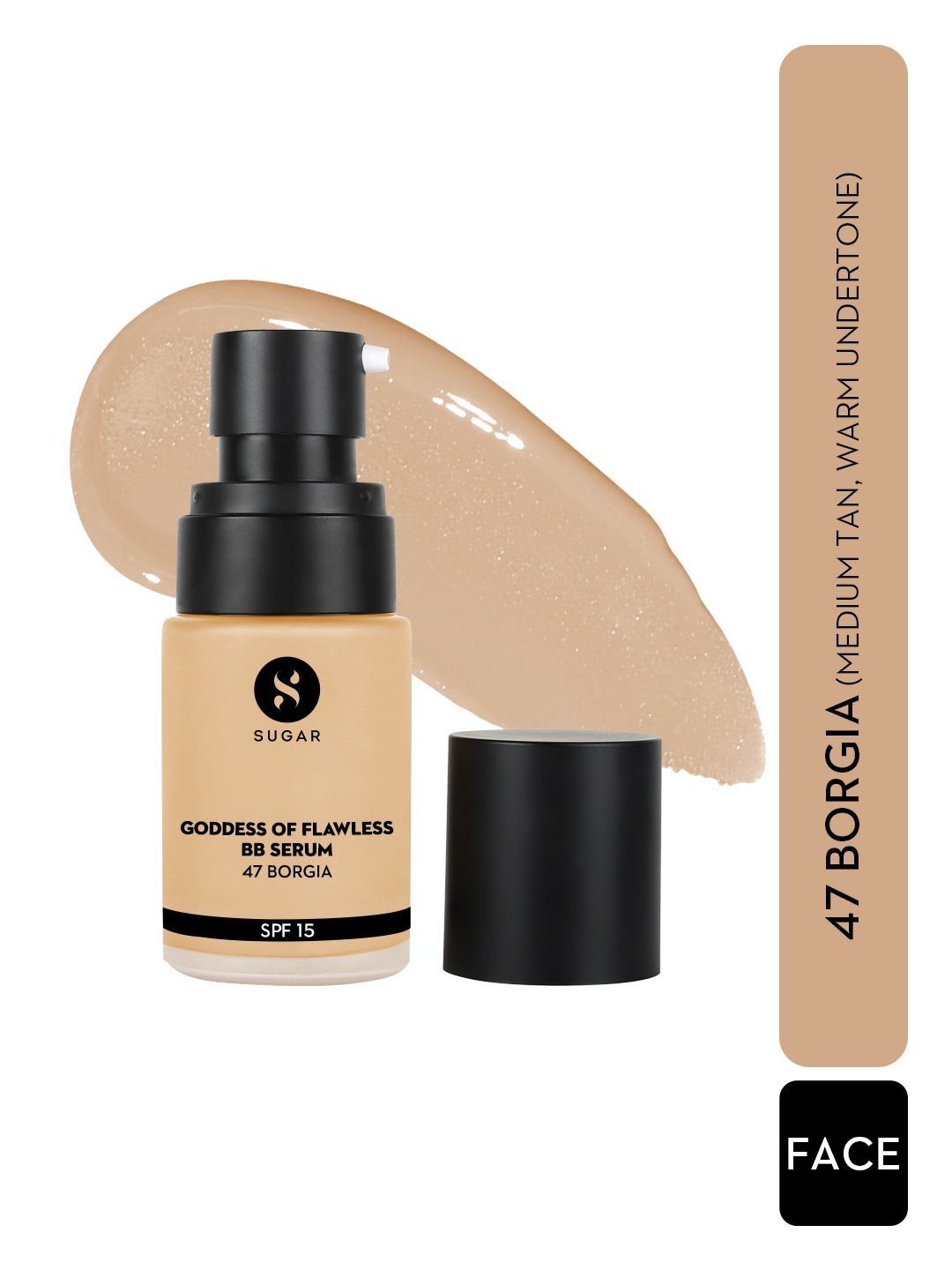 

SUGAR Goddess Of Flawless Long Lasting SPF 15 BB Serum 25 ml - Borgia 47, Beige