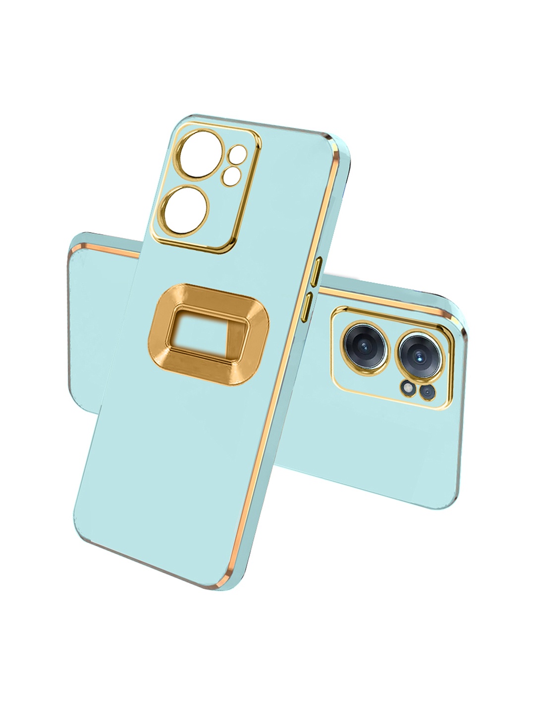 

Karwan Camera Protection OnePlus Nord CE2 Phone Back Case, Green