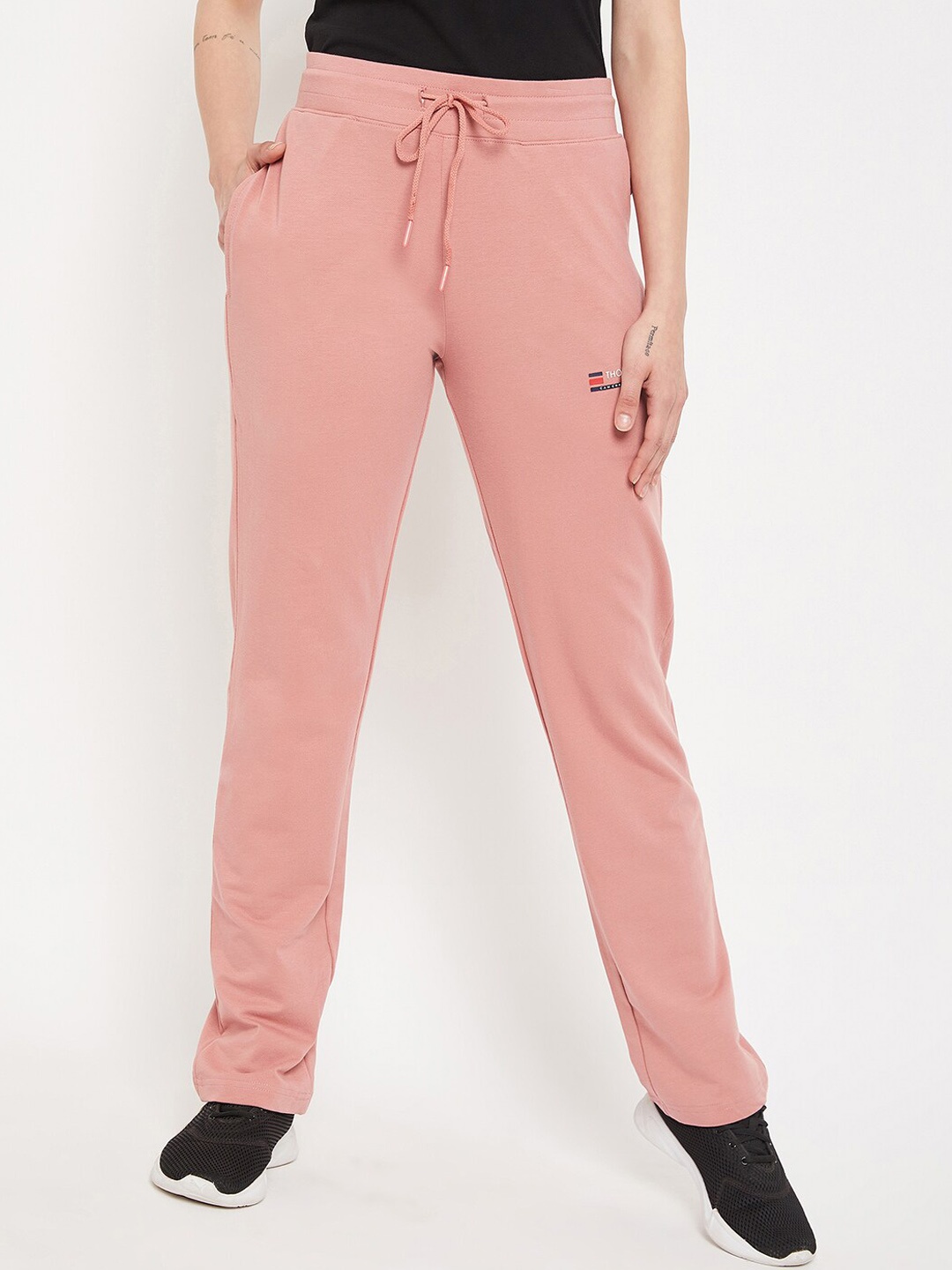 

Cantabil Cotton Track Pant, Coral