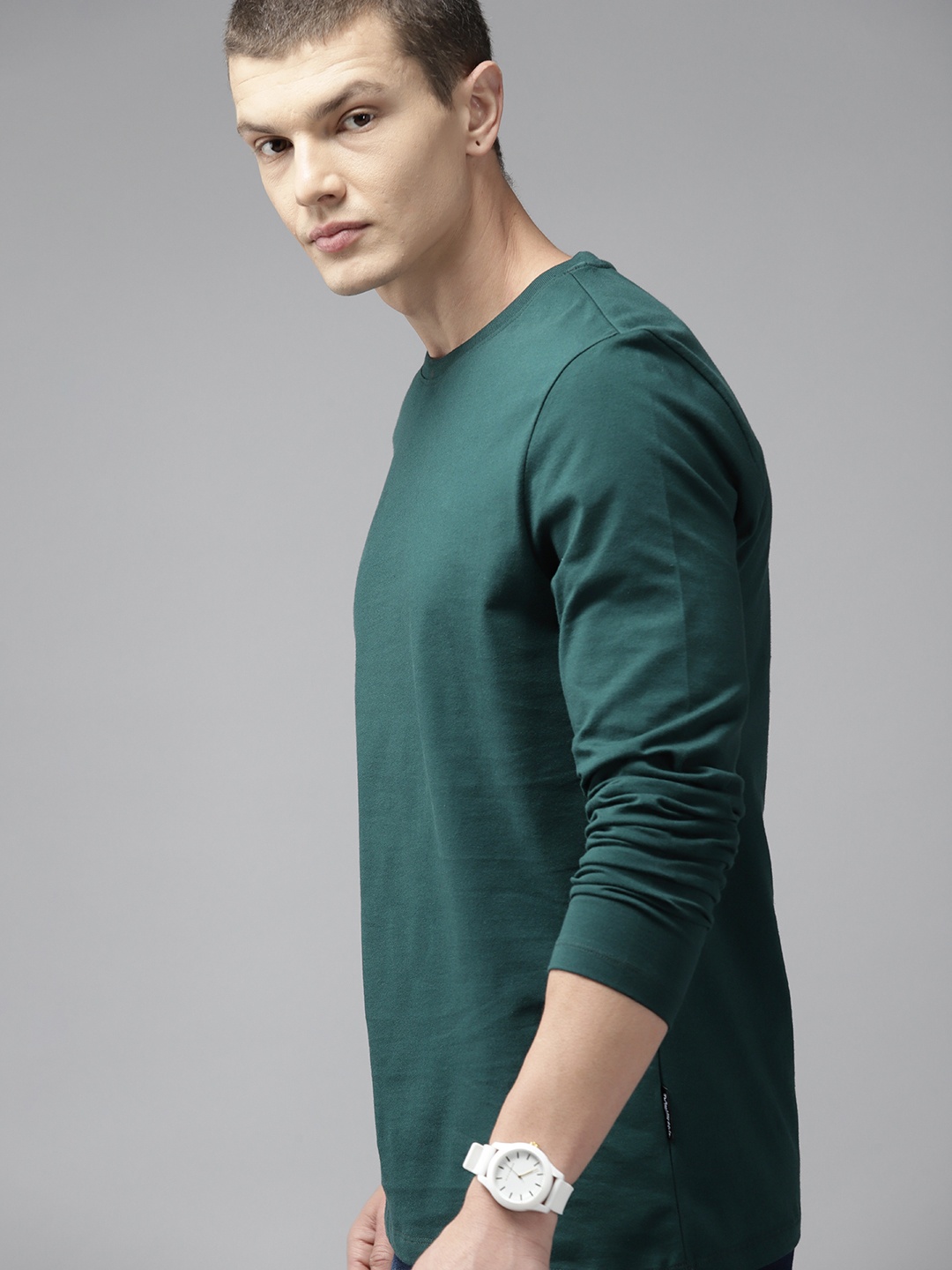

The Roadster Lifestyle Co. Pure Cotton T-shirt, Green