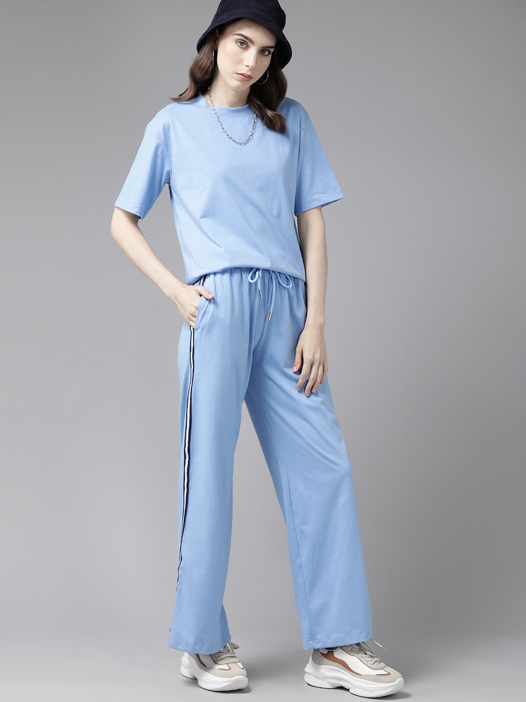 

The Roadster Lifestyle Co. Solid Co-Ords, Blue