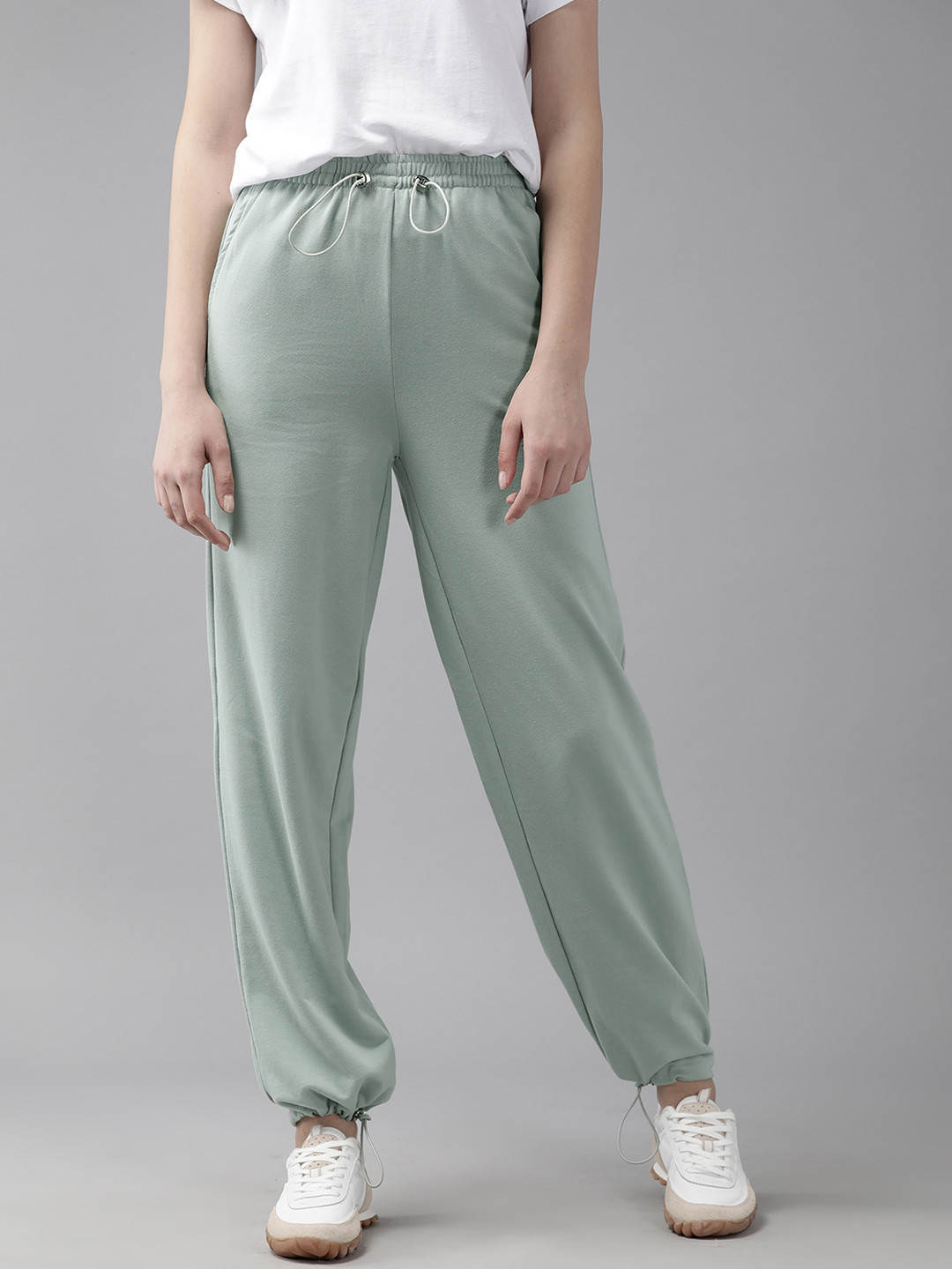 

The Roadster Lifestyle Co. Women Toggle Hem Joggers, Green