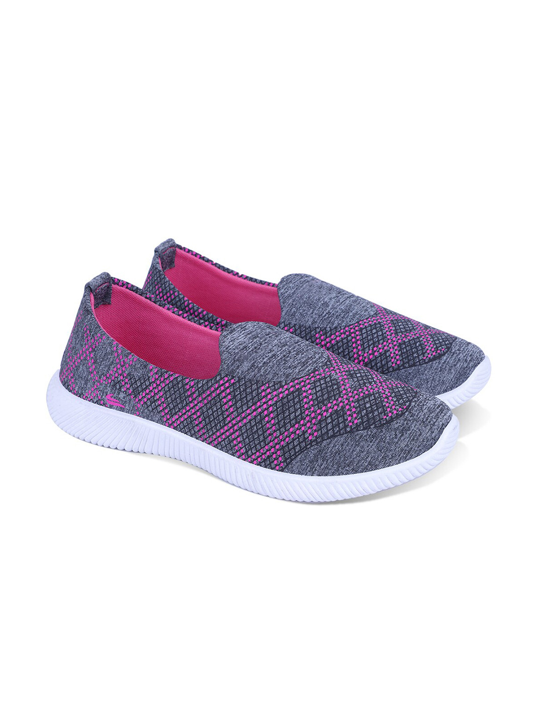

FABBMATE Women Walking Non-Marking Shoes, Grey