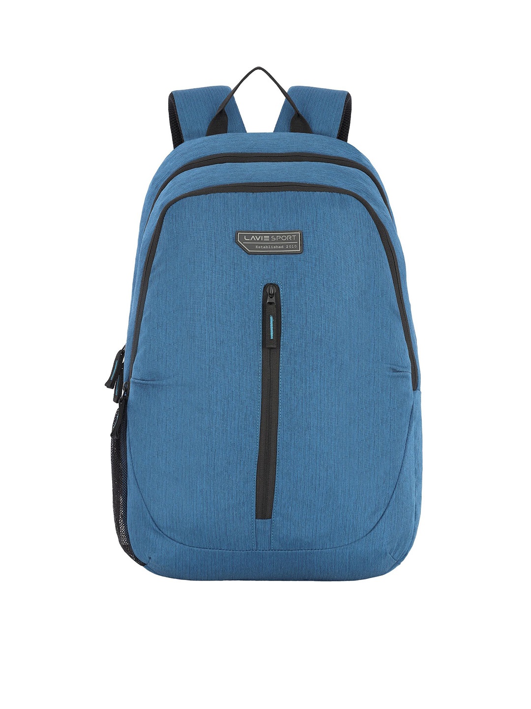 

LAVIE SPORT Solid Padded Mesh Back Laptop Backpack, Navy blue
