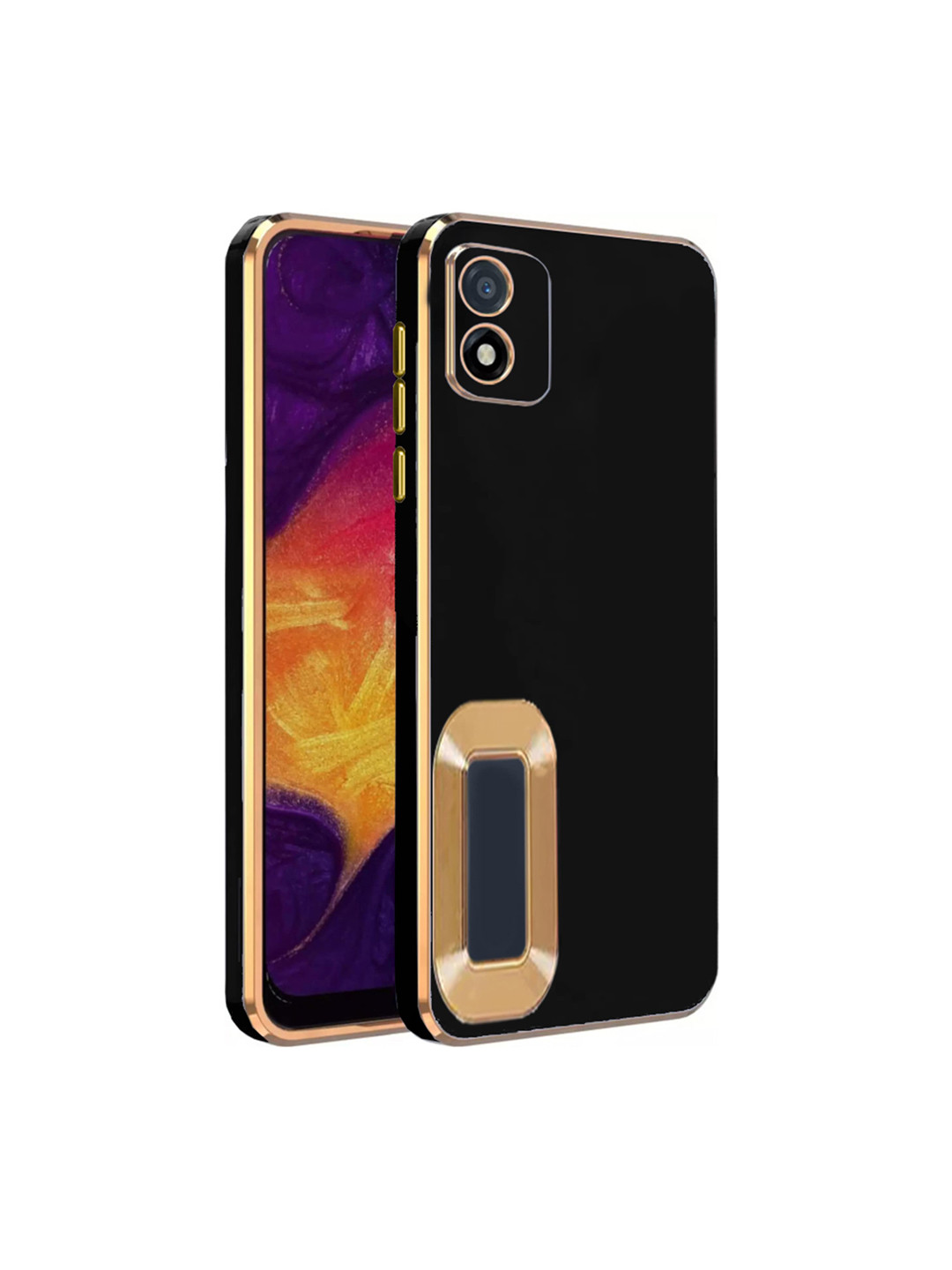 

Karwan Realme C20 Camera Protection Phone Back Cover, Black