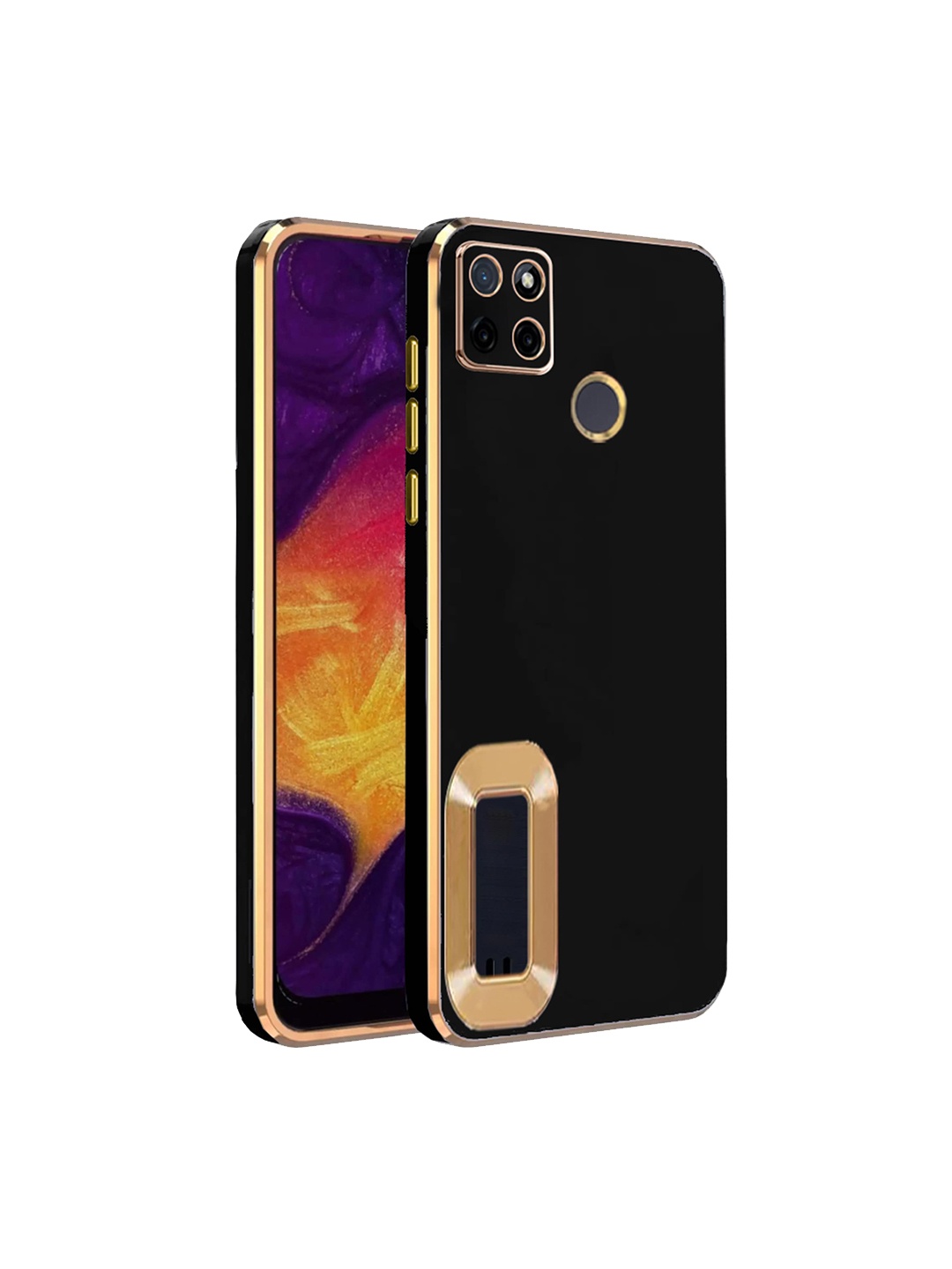

Karwan Realme C21Y Phone Back Cover, Black