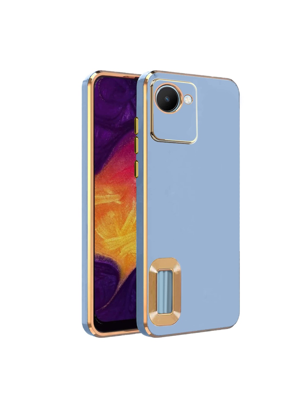 

Karwan Realme C30 Phone Back Cover, Blue