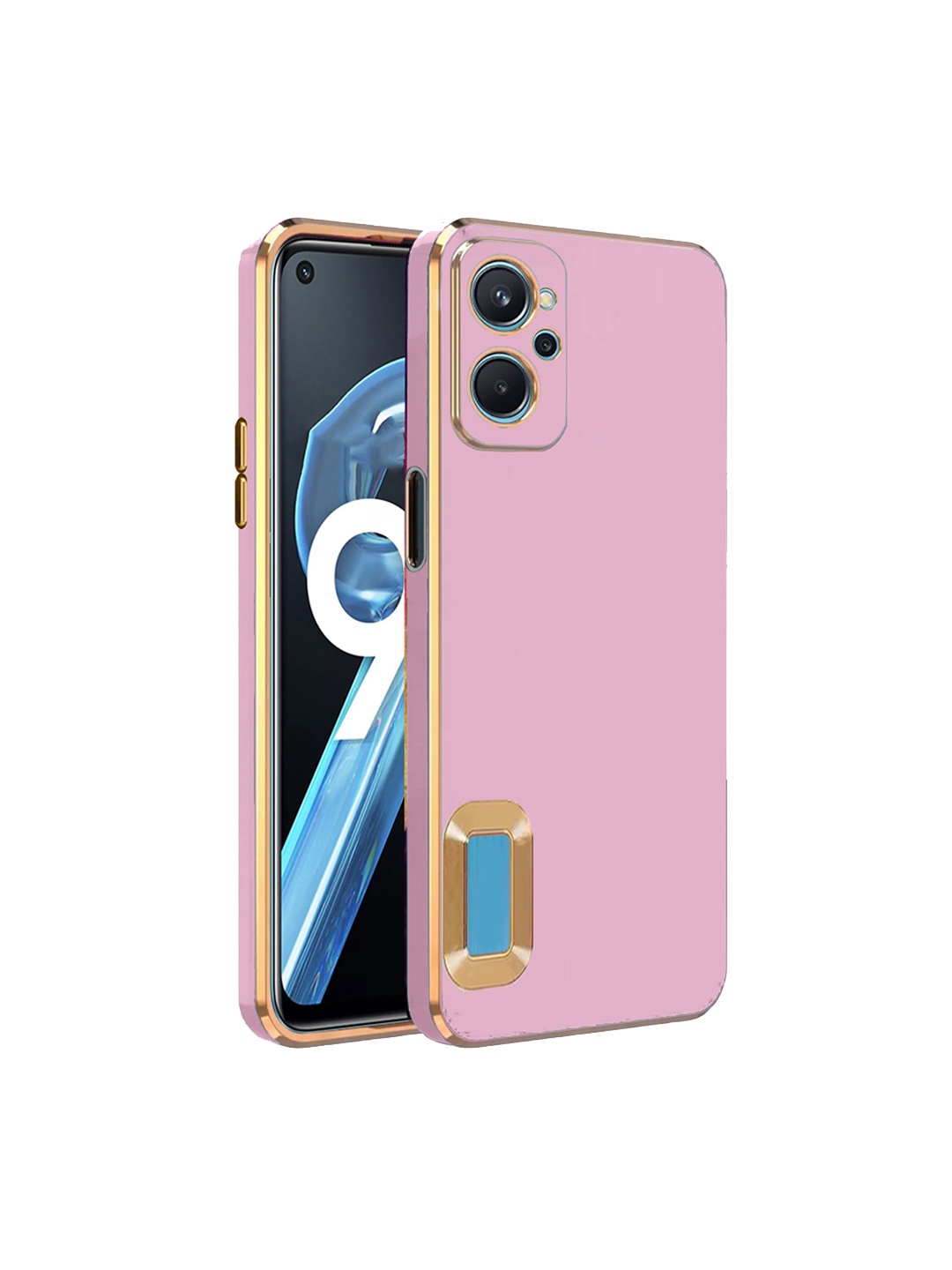 

Karwan Realme 9i Phone Back Cover, Pink