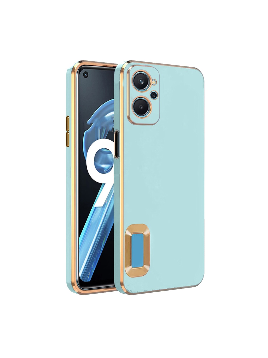 

Karwan Compatible Sweat Proof Realme 9i Phone Sweat-Proof Back Case, Green