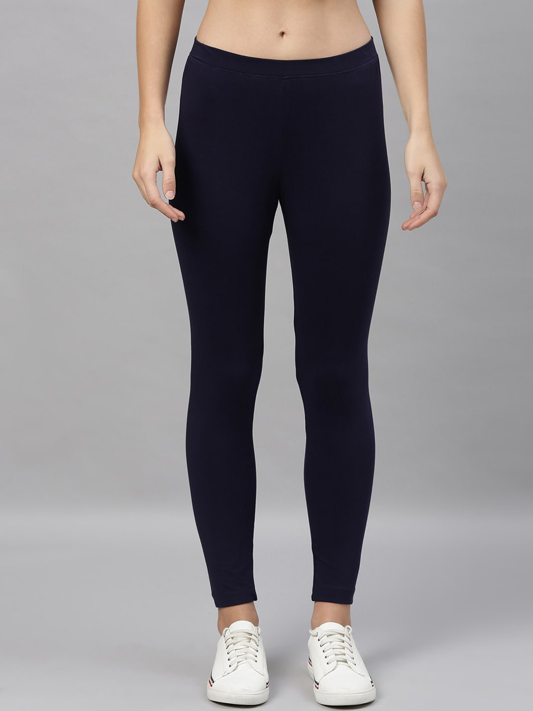 

Kryptic Ankle-Length Leggings, Navy blue
